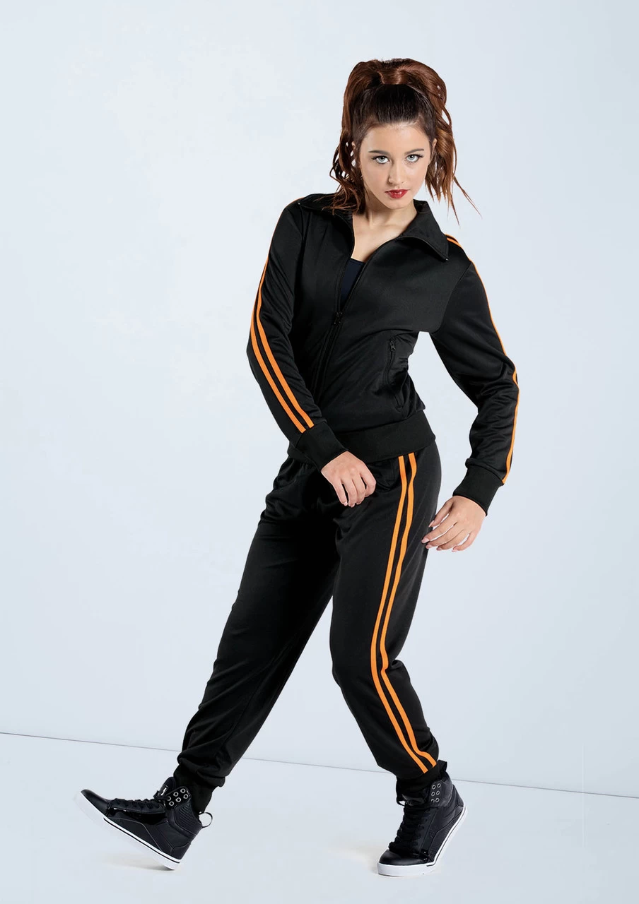 Weissman Stripe Sleeve Track Jacket - Image 6
