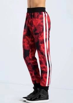 Weissman Graphic Print Track Pants