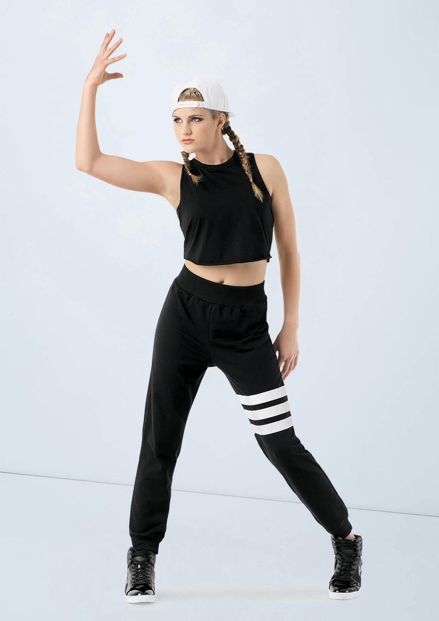 Weissman Sleeveless Crop Top - Image 3