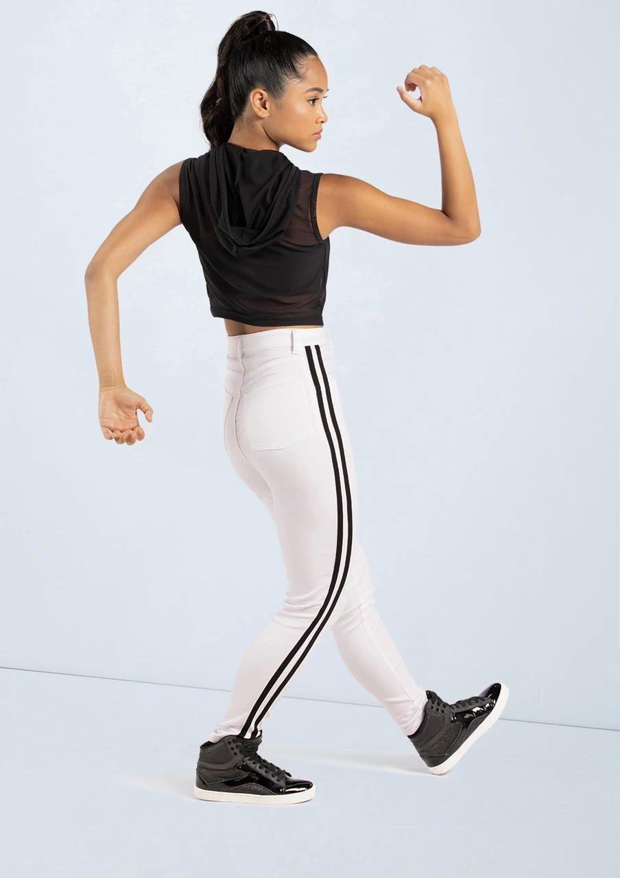 Weissman Sporty Striped Jeggings - Image 3